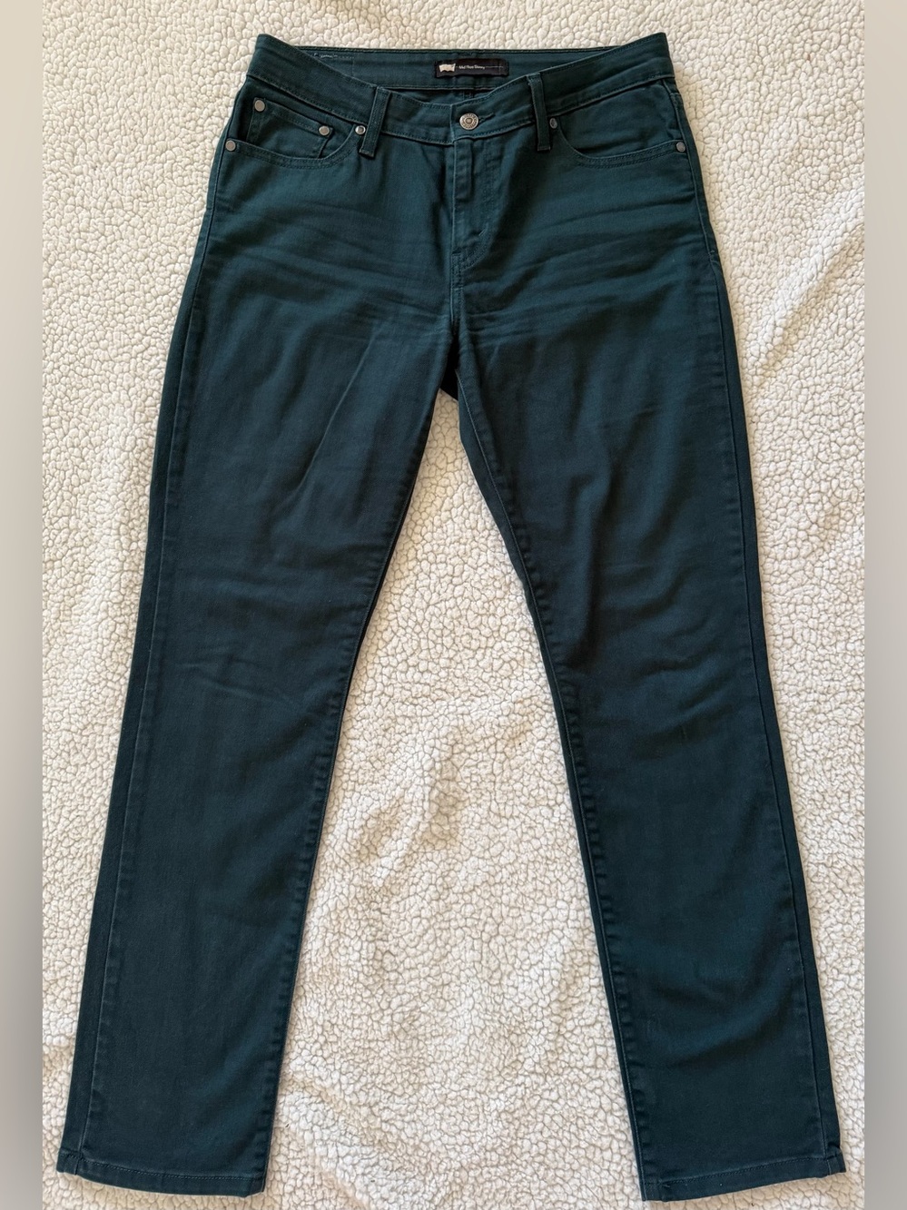 Levi Strauss - Skinny Dark Teal Skinny Jeans